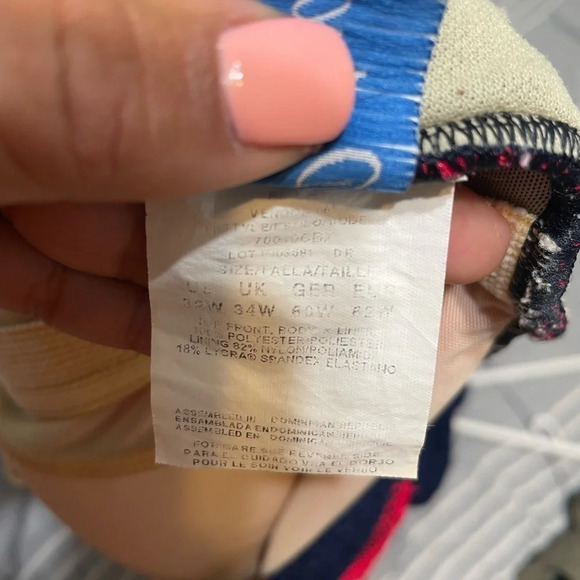 Penbrooke crinkled one piece swimsuit plus size - Picture 5 of 6